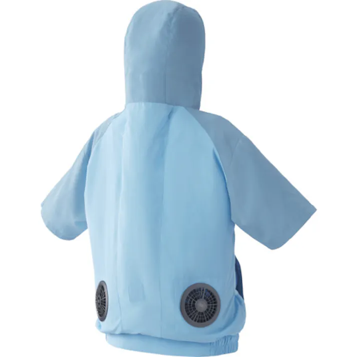 【CAINZ-DASH】アイリスオーヤマ 288093 カジュアルクールウェア半袖セット(フード有り)M CCHS-M02-A【別送品】