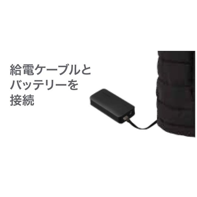 【CAINZ-DASH】アイリスオーヤマ ２９１１４３　　ヒートベストセット３Ｌ　ブラック GT21624-BK3L【別送品】