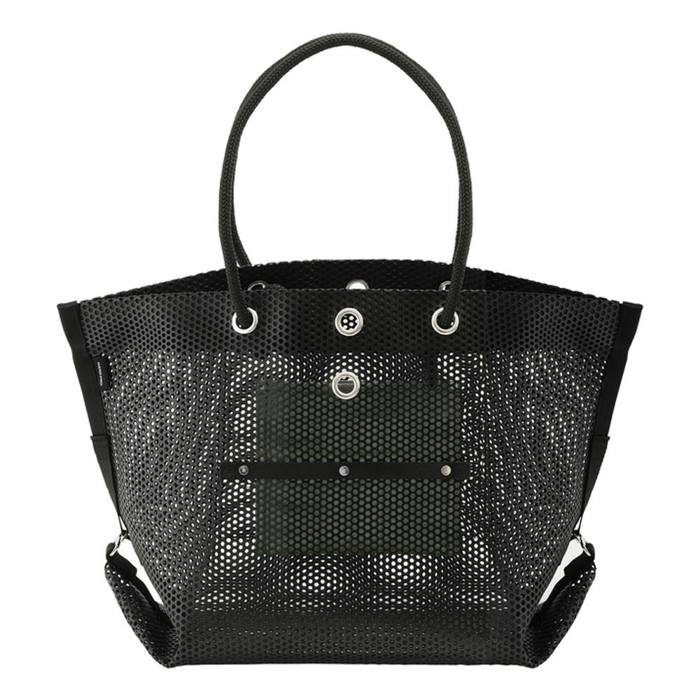 メッシュツールバッグ ブラック TLB-M5241 Mサイズ 幅52cm 高さ41cm