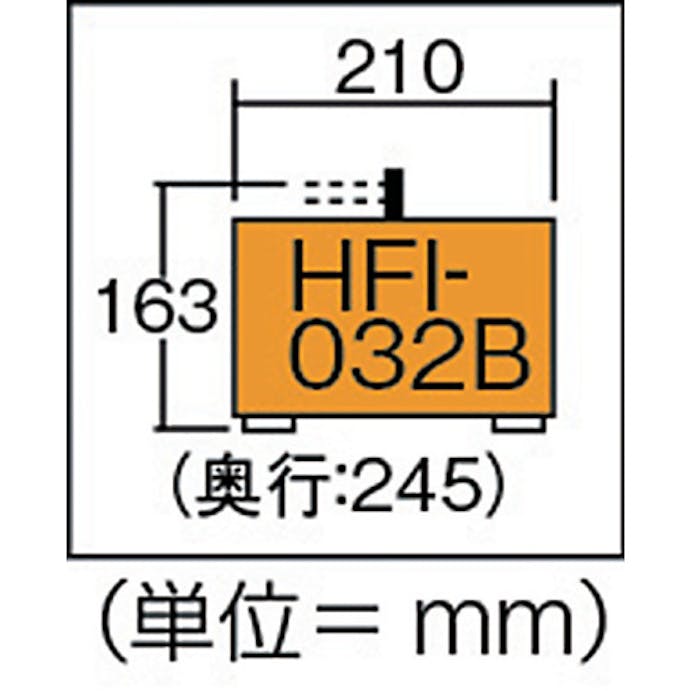 【CAINZ-DASH】日本電産テクノモータ 高周波インバータ電源 HFI-032B【別送品】