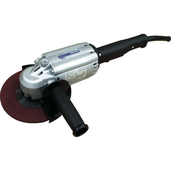 【CAINZ-DASH】日本電産テクノモータ 高周波グラインダー(400Hz・軽量アングル型) 180mm HDGS-180A【別送品】