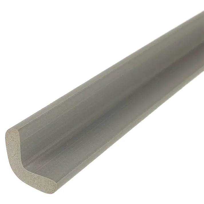 安心クッション L字型 細 ライトグレー 90cm AC-53