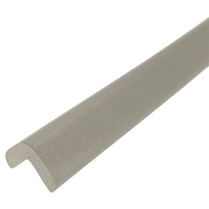 安心クッション L字型 細 ライトグレー 90cm AC-53