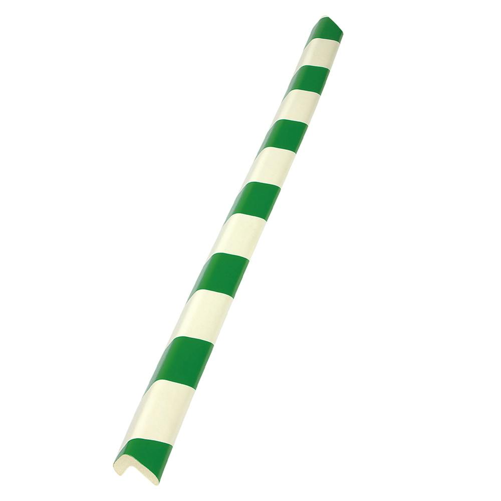 カーボーイ 安心クッションL字型 グリーン/ホワイト 90cm大