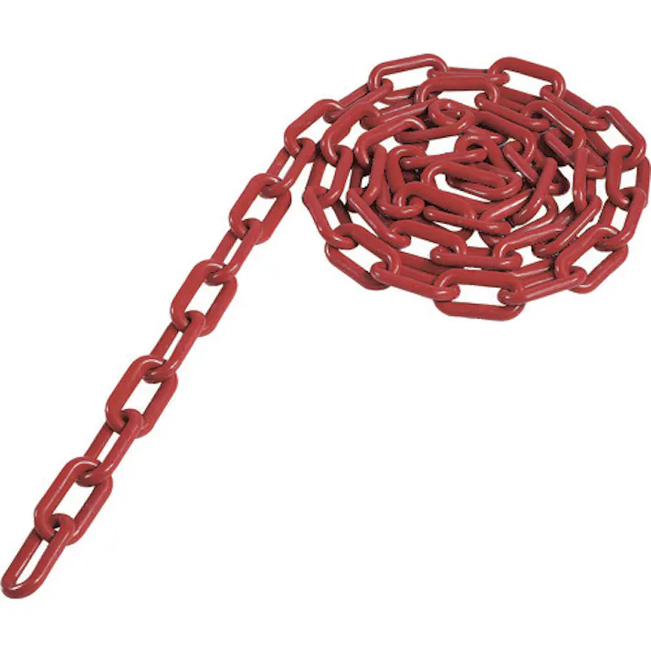 【CAINZ-DASH】カーボーイ カラープラポールチェーン 2M レッド CP22【別送品】