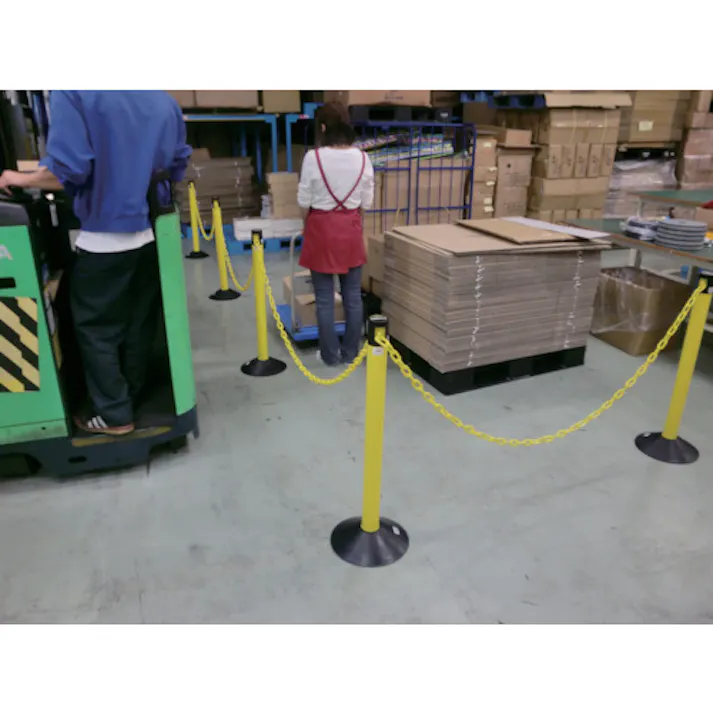 【CAINZ-DASH】カーボーイ カラープラポールチェーン 2M レッド CP22【別送品】