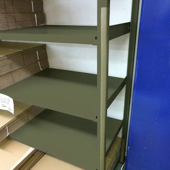 安心クッション L字型 小 オリーブドラブ 90cm