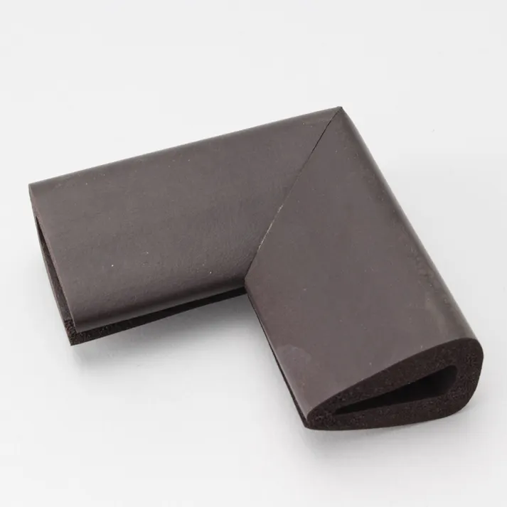 安心クッション はさみこみ型 コーナー用 内幅9mm ブラウン AC-156