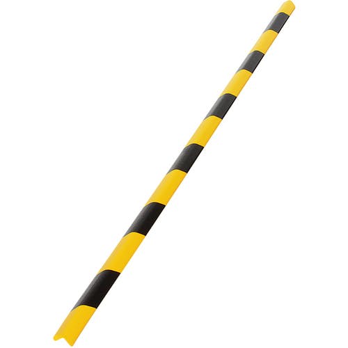 カーボーイ 安心クッション L字型90cm 細 ブラック/イエロー AC132 クッション(L字型) カーボーイ 安心クッション L字型90cm 細 ブラック/イエロー AC132 クッション(L字型)