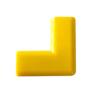 安心クッション コーナー用 STRONG 屋外対応 細 イエロー 763