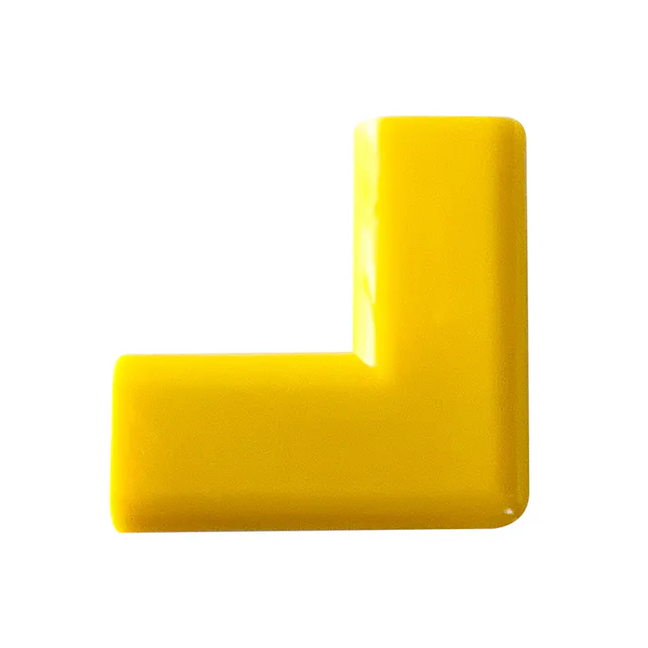 安心クッション コーナー用 STRONG 屋外対応 細 イエロー 763