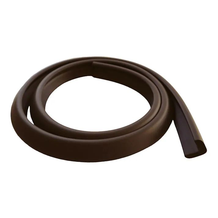 安心クッション L字型 細 2m ブラウン