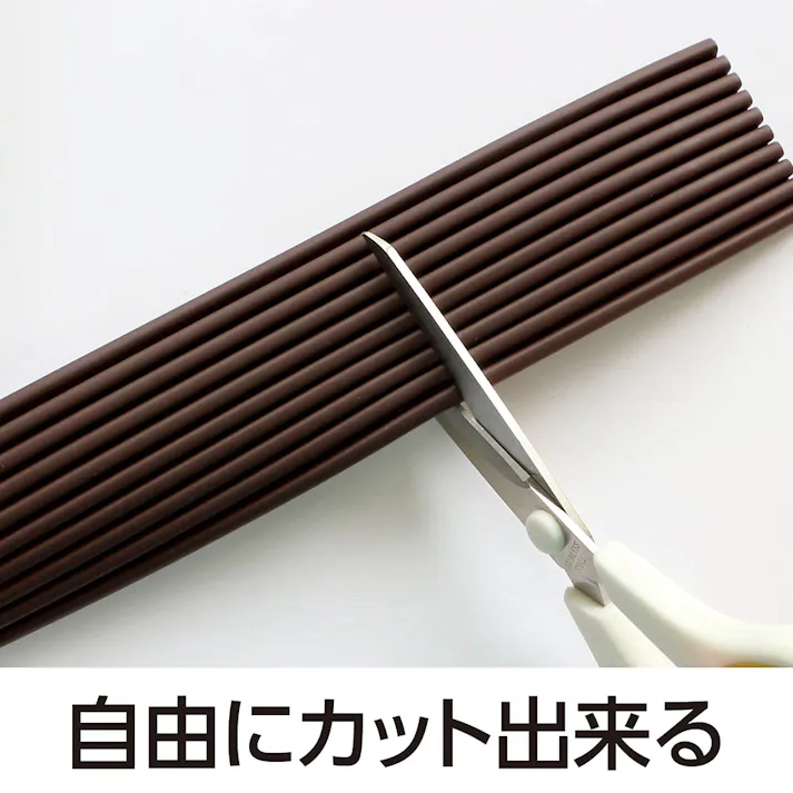 安心クッションウェーブ型 1.2m ブラウン WB04