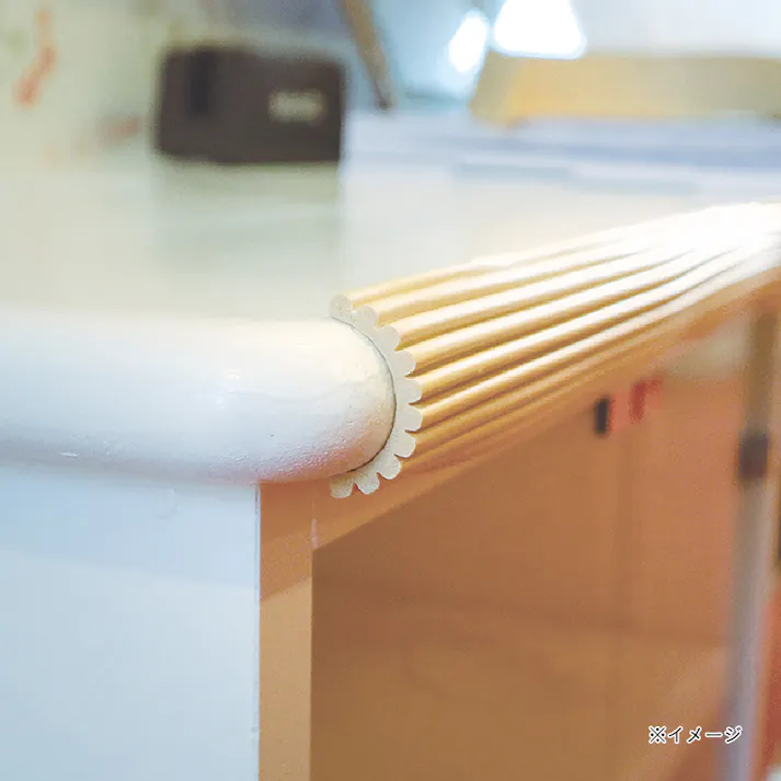 安心クッションウェーブ型 1.2m ブラウン WB04