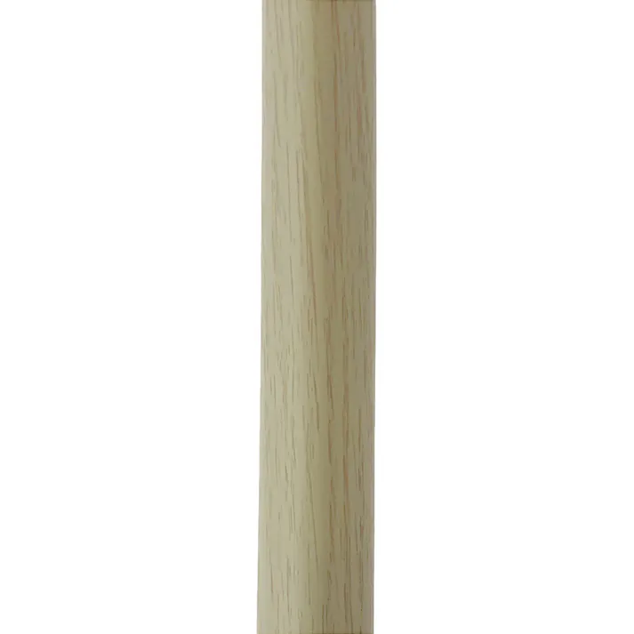 安心クッション L字型 細 木目ホワイト 90cm