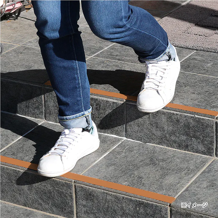 すべり止めテープ 私は滑りません ブラウン SGT14BR 14本入