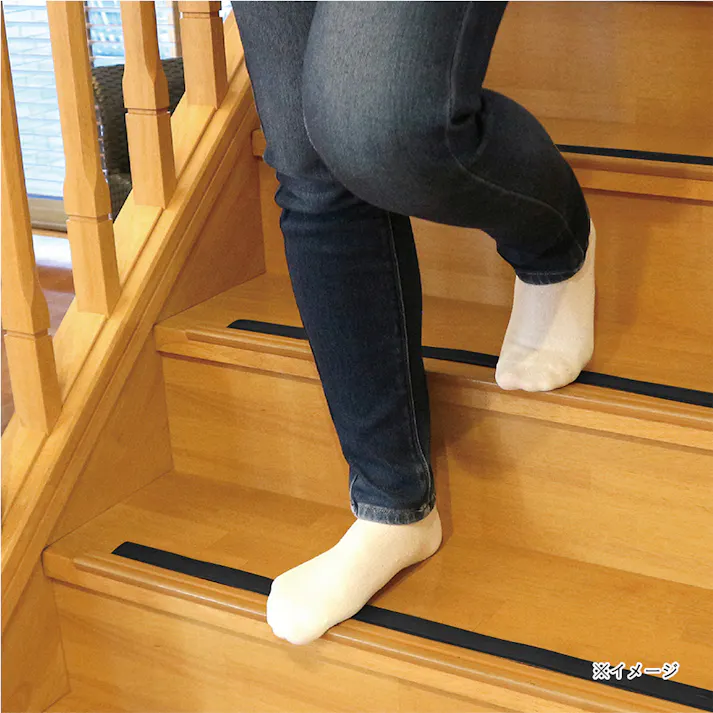 すべり止めテープ 私は滑りません ブラック SGT03BK 3本入