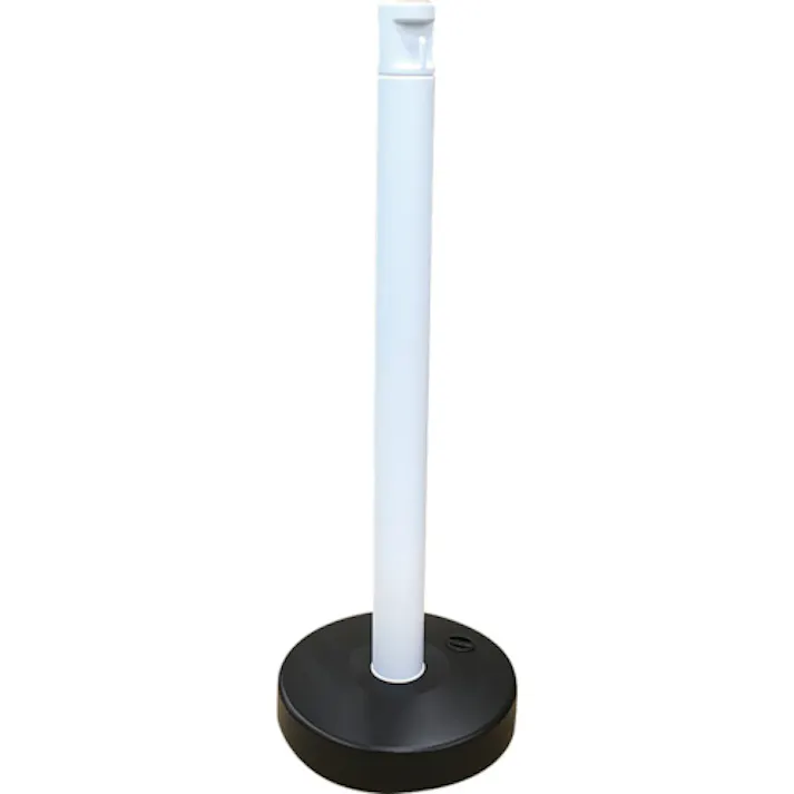 【CAINZ-DASH】カーボーイ カラープラポールセット ピラーホワイト ベースブラック CP-0915【別送品】