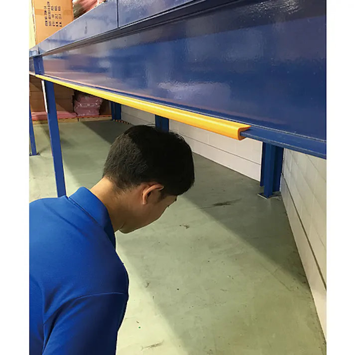 【CAINZ-DASH】カーボーイ 安心クッション はさみこみ型 内幅9mm イエロー AC87【別送品】