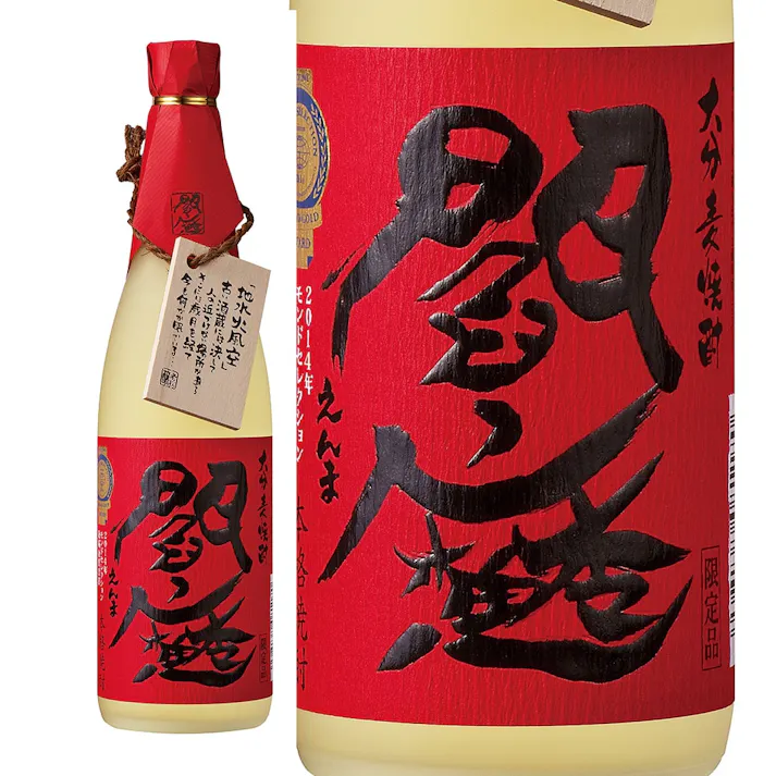 閻魔 樽貯蔵 麦 25度 720ml【別送品】