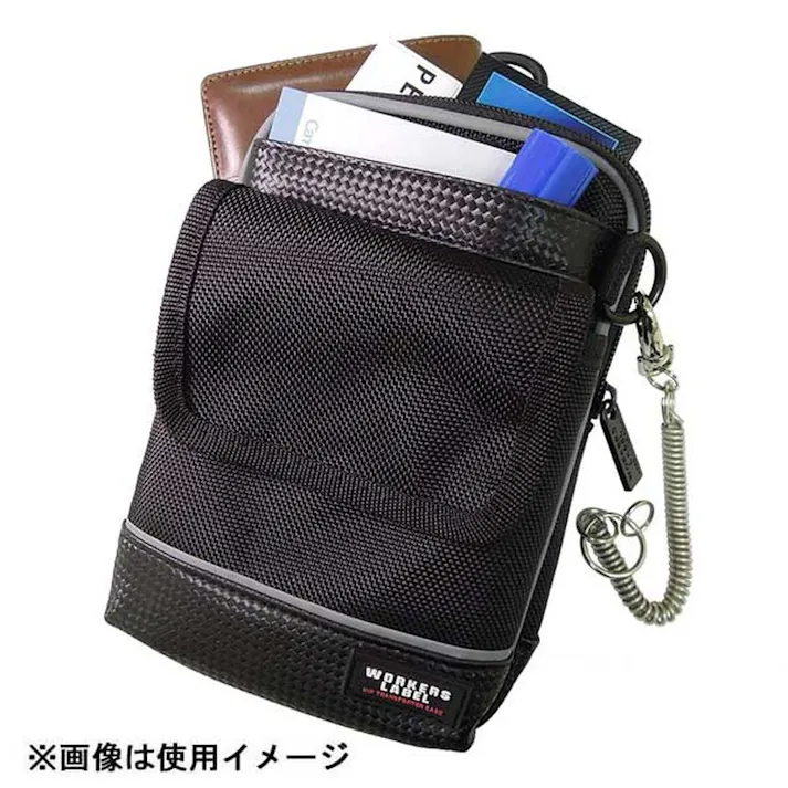 中林製作所 ワーカーズレーベル 反射ライン付 小物ケース RF-104