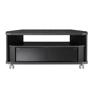 コーナーテレビ台NOA-800AV-BK【別送品】