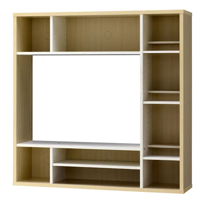 オールインワンTV台 AOR-1212AV-WH【別送品】