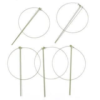 葉ダレ防止リング 大 ダークグリーン