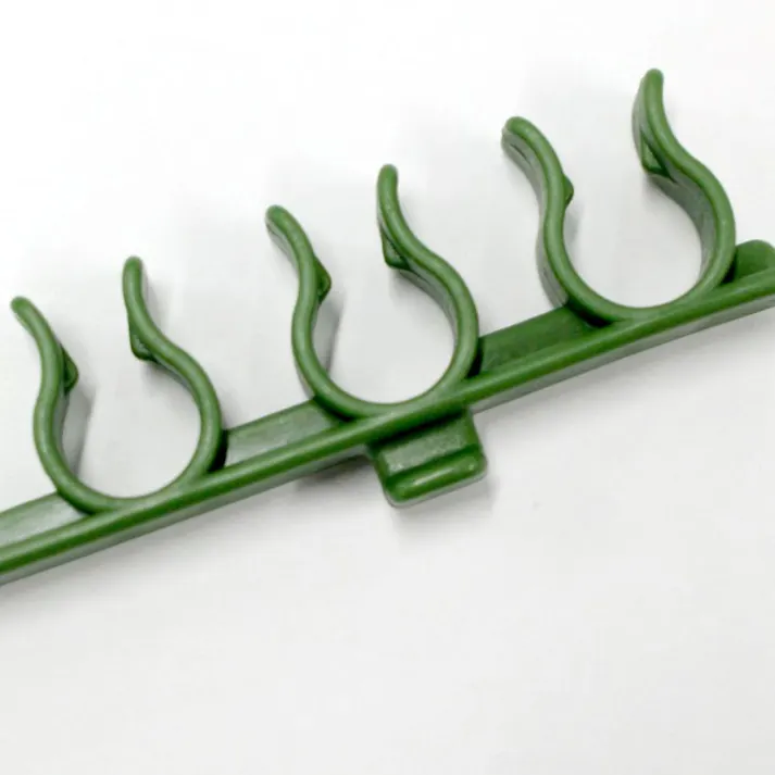 ネット付 サポート支柱 φ11×1800mm ダークグリーン