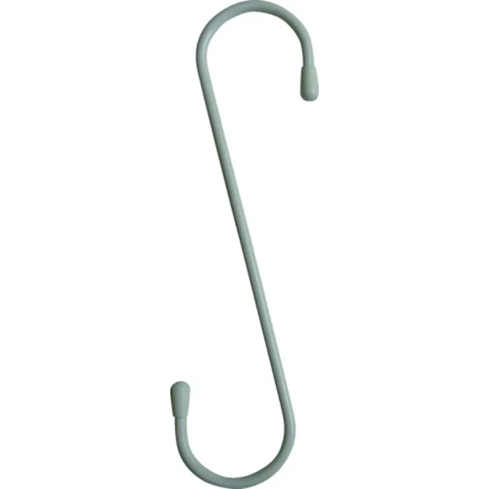 【CAINZ-DASH】ニッサチェイン 塩ビ被覆線Sフック 白 200mm (1個入) A-830【別送品】