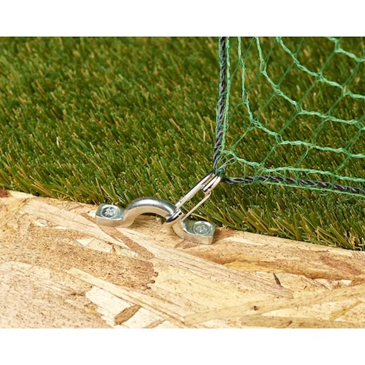 【CAINZ-DASH】ニッサチェイン ダイカストアイストラップ 5mm 黒つや消し B-1458【別送品】