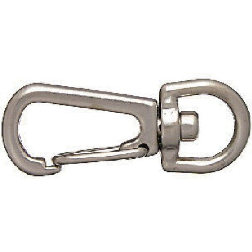 ニッサチェイン ニッケルスプリングスナップ 40mm(1個入) P-647 フック(荷役金具) ニッサチェイン ニッケルスプリングスナップ 40mm(1個入) P-647 フック(荷役金具)