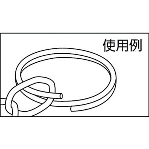 CAINZ-DASH】ニッサチェイン ニッケルWリング 2．0×25mm （18