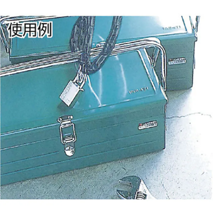 【CAINZ-DASH】ニッサチェイン 用心鎖(チューブ通し)4.8X450mm S-123【別送品】