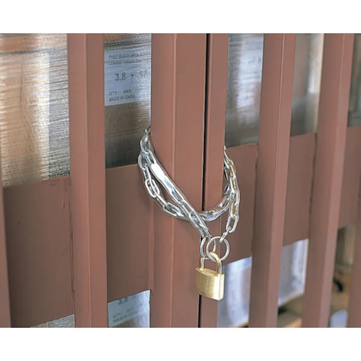 【CAINZ-DASH】ニッサチェイン ステンレス用心鎖(チューブ通し)4X600mm S-126【別送品】