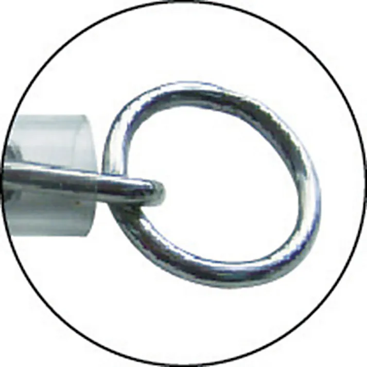 【CAINZ-DASH】ニッサチェイン ステンレス用心鎖(チューブ通し)4X600mm S-126【別送品】