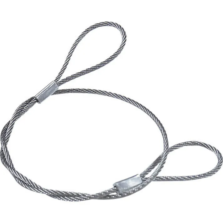 【CAINZ-DASH】ニッサチェイン ステンレスカットワイヤー アルミカシメ 0.36X300mm (1本=1PK) Y-2【別送品】