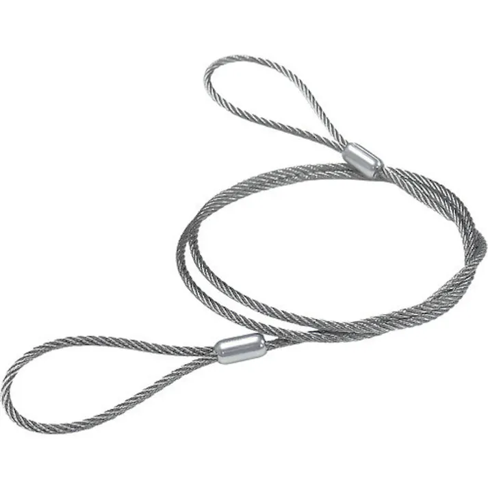 【CAINZ-DASH】ニッサチェイン ステンレスカットワイヤー アルミカシメ 3.0X520mm (1本=1PK) Y-85【別送品】