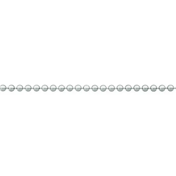 【CAINZ-DASH】ニッサチェイン 真ちゅうクロームボールチェイン 5.0mm×30m BB1050【別送品】