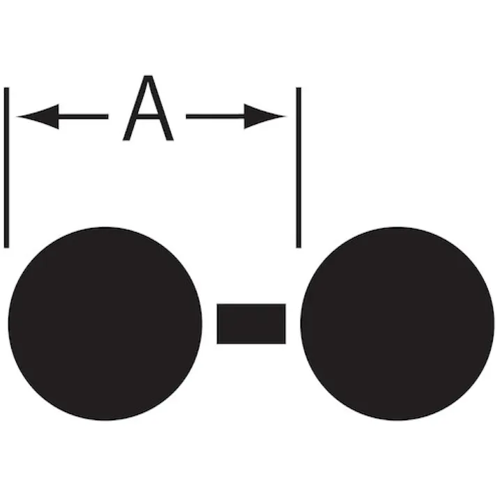 【CAINZ-DASH】ニッサチェイン 真ちゅうクロームボールチェイン 3.0mm×30m BB1030【別送品】