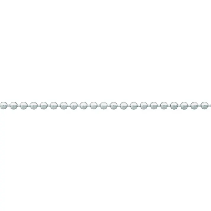 【CAINZ-DASH】ニッサチェイン 真ちゅうクロームボールチェイン 2.3mm×30m BB1023【別送品】