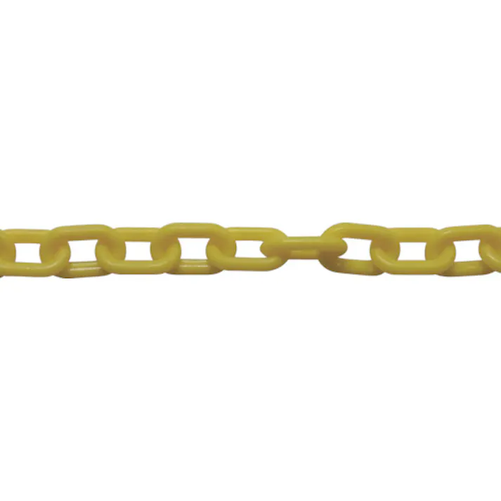 【CAINZ-DASH】ニッサチェイン プラスチックチェイン 黄 4mmX30M PW40 YELLOW【別送品】