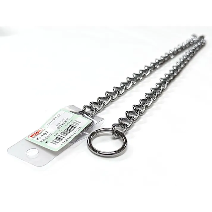 【CAINZ-DASH】ニッサチェイン フリーチェイン 代用クローム2.6×600mm K-107【別送品】