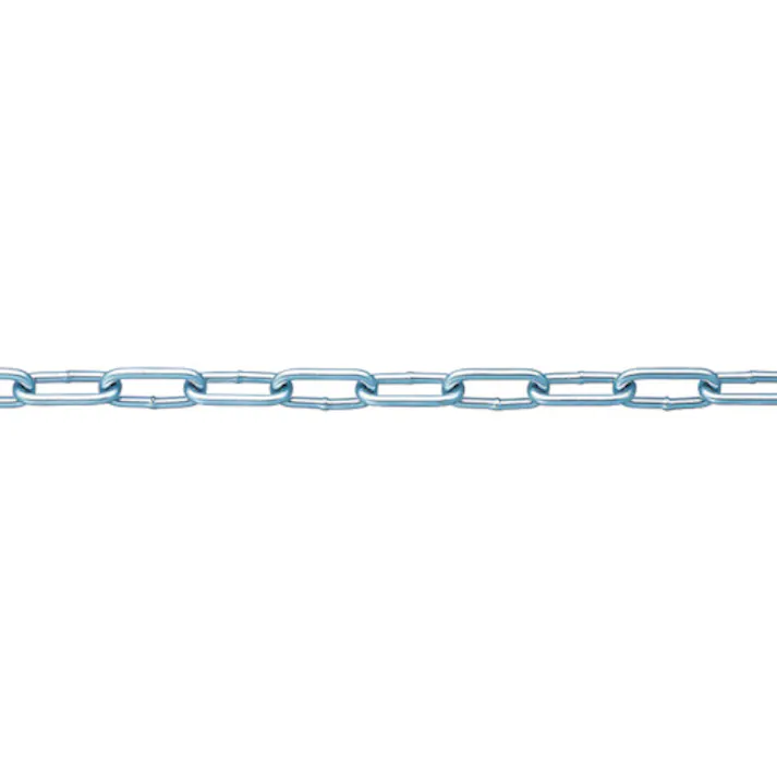 【CAINZ-DASH】ニッサチェイン 鉄ユニクロ溶接リンクチェイン 3mm×30m IW2030【別送品】