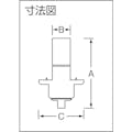 【CAINZ-DASH】ニッサチェイン ディスプレイパーツ天井固定　ＰＹＰ－１５Ｆ－１１（１個＝１ＰＫ） Y-231【別送品】