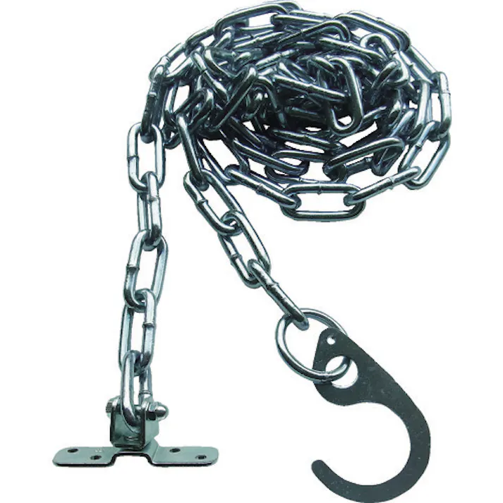 【CAINZ-DASH】ニッサチェイン ハングチェイン座金・フック 2m C-251【別送品】