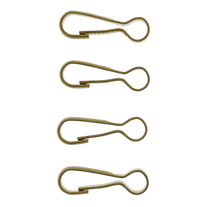 ニッサチェイン アンティークゴールド 甲丸スナップ