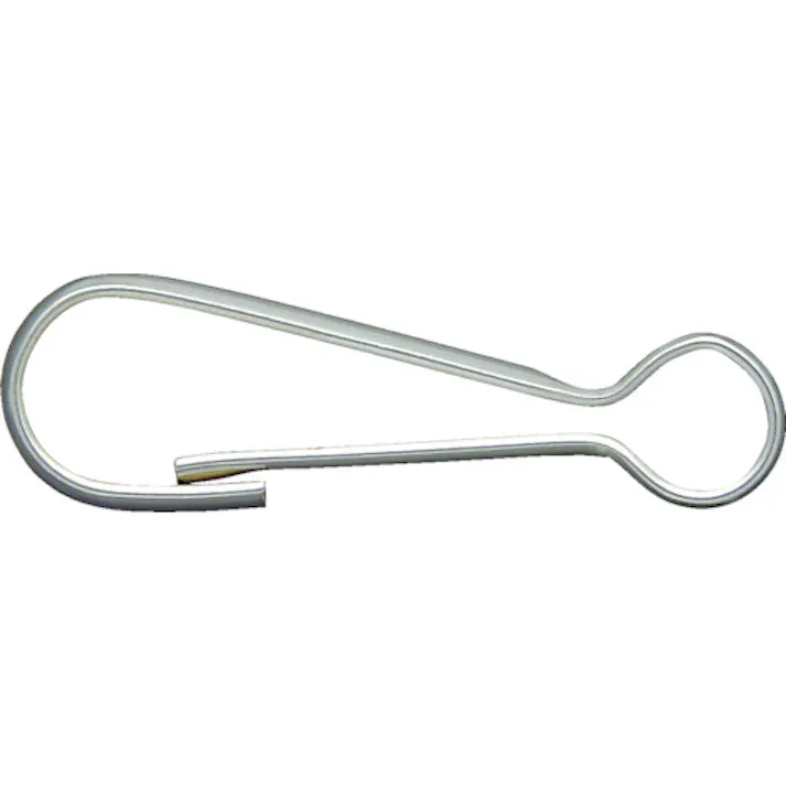 【CAINZ-DASH】ニッサチェイン ニッケル甲丸スナップ(42mm×10個入り) TKS-105【別送品】