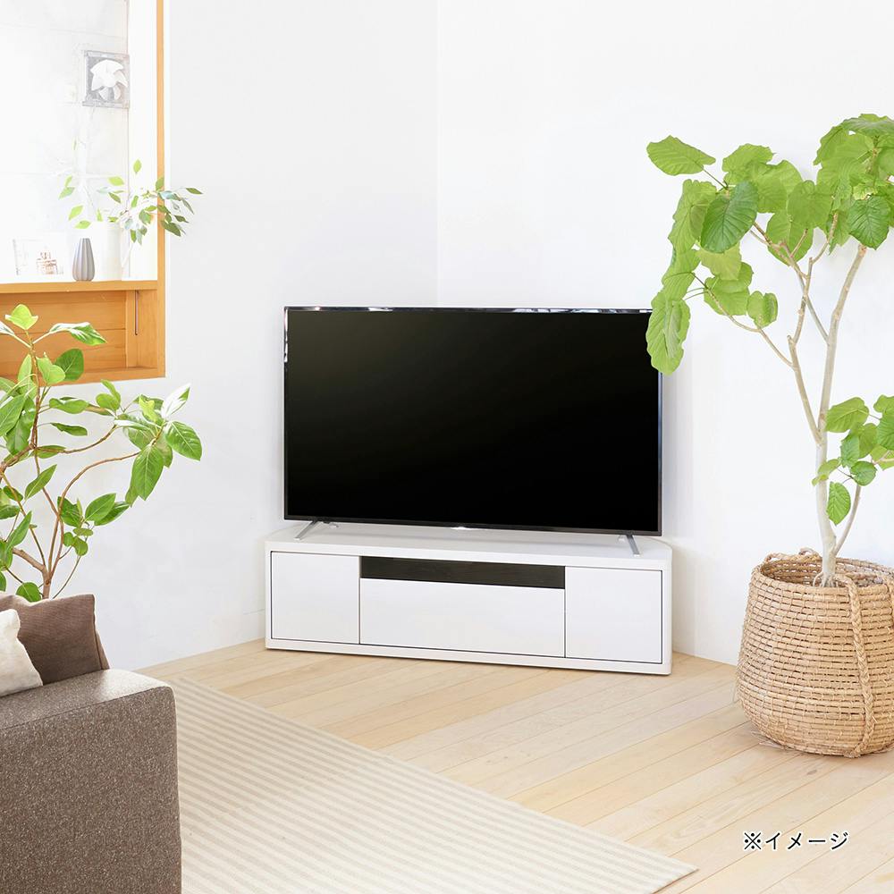 TV、TV台（メタルラック＋壁掛けパーツ）、電源タップ、TV線 - 愛知県の家具