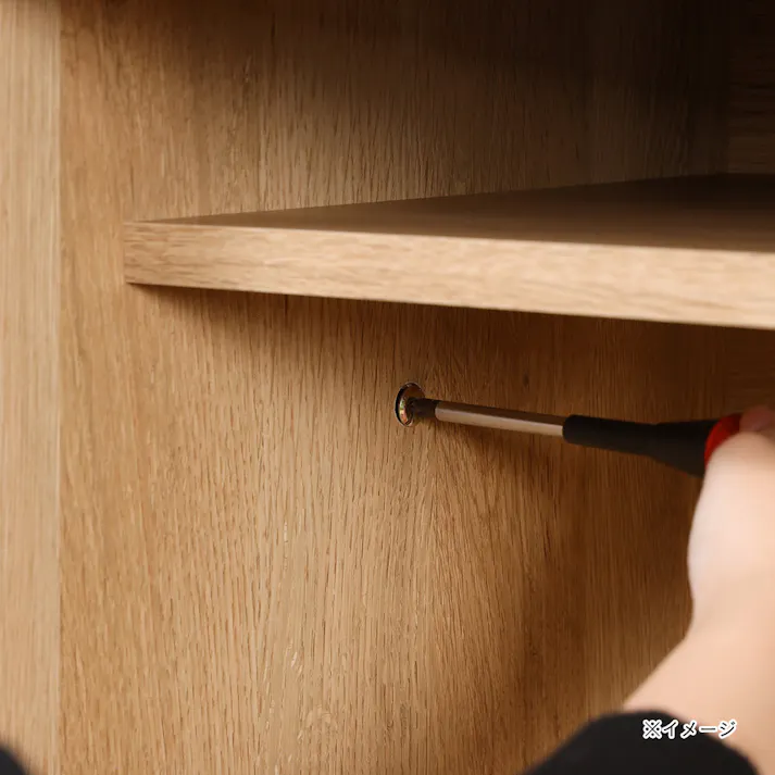 ナチュリカ デスク ナチュラルブラウン NTU-7060DESKNA 幅60cm 高さ72cm 中棚付き 【別送品】